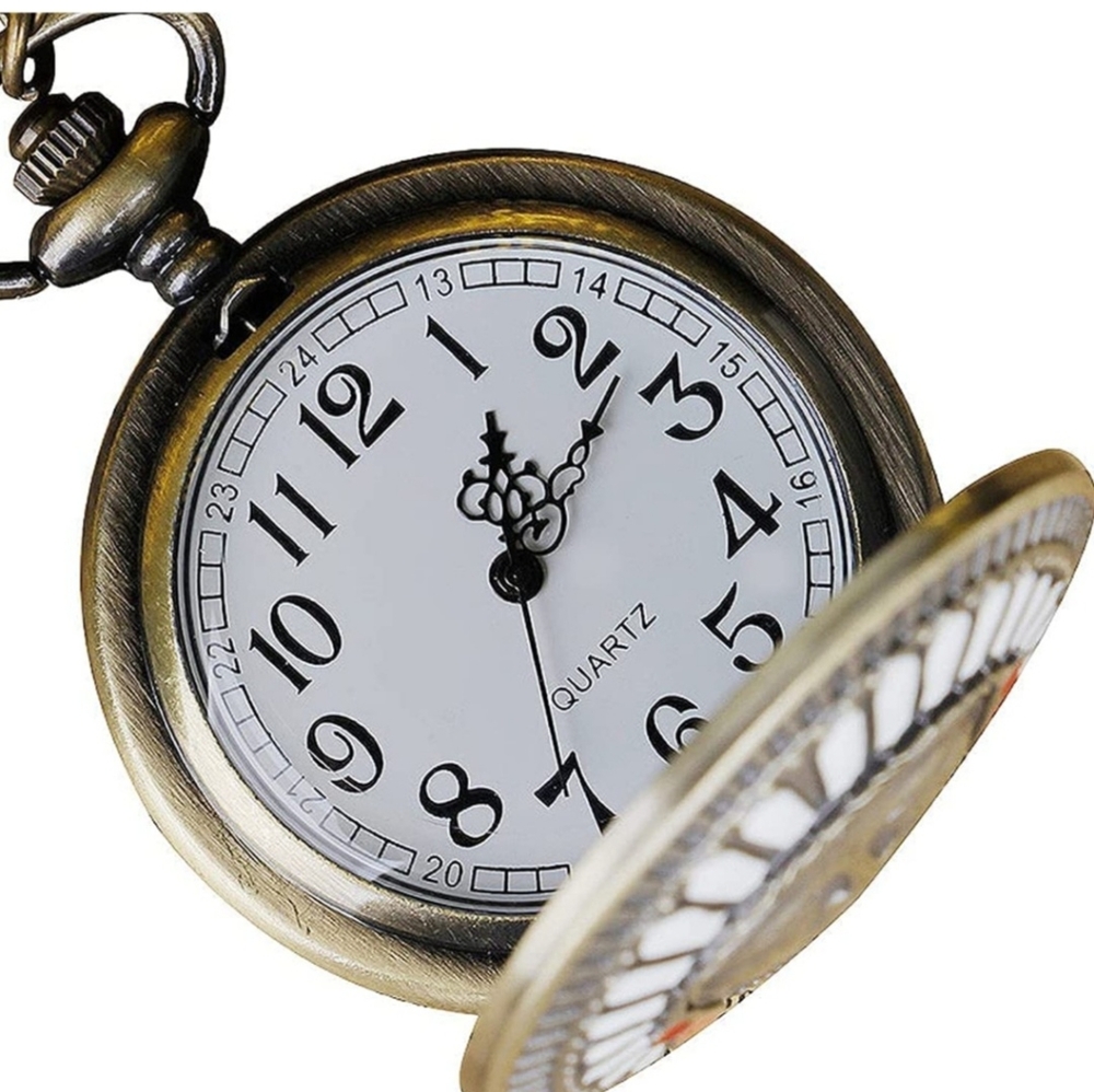 New Native American Indian Chief pocket watch - Picture 5 of 6